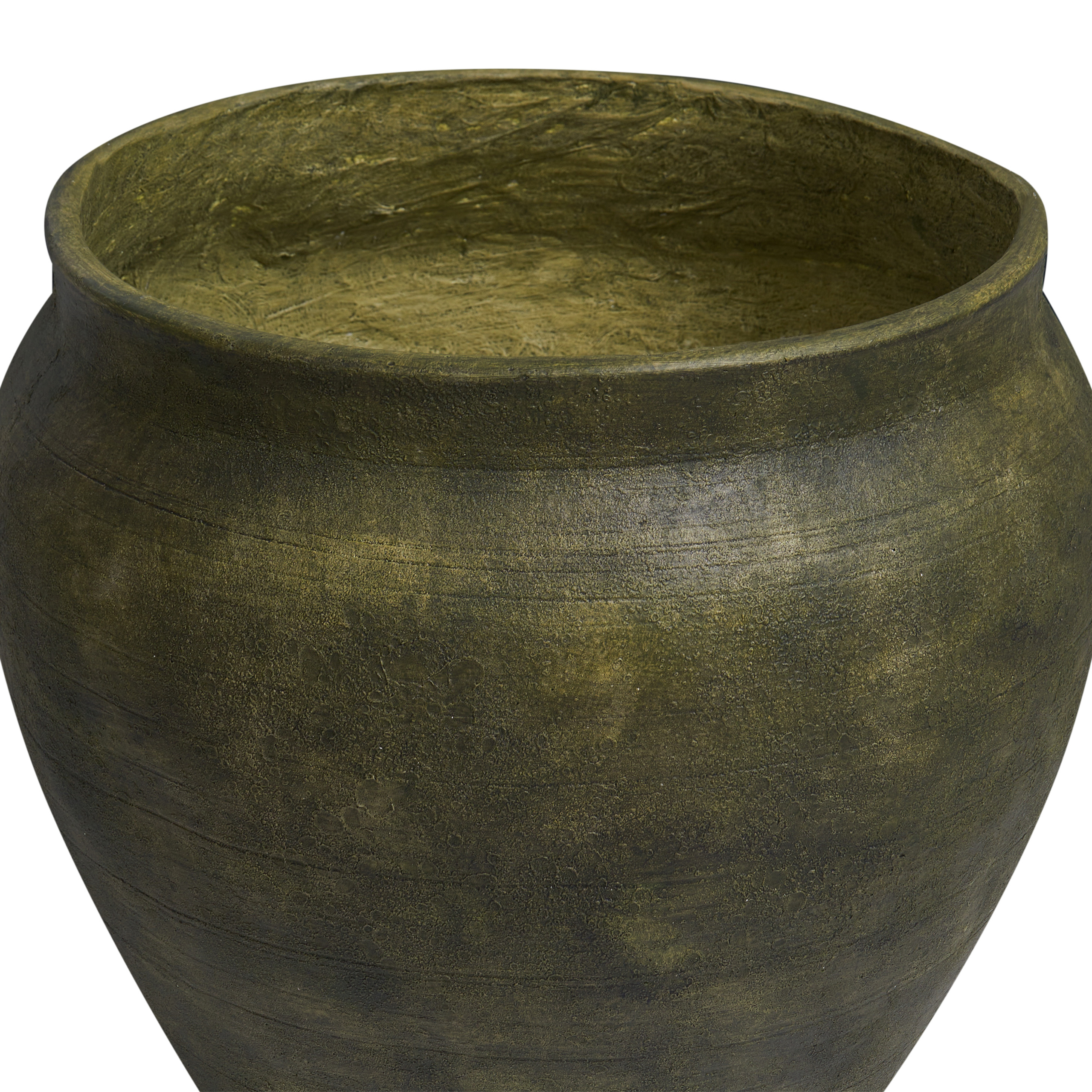 Urtepotte THERISO 54 cm Mørkegrøn