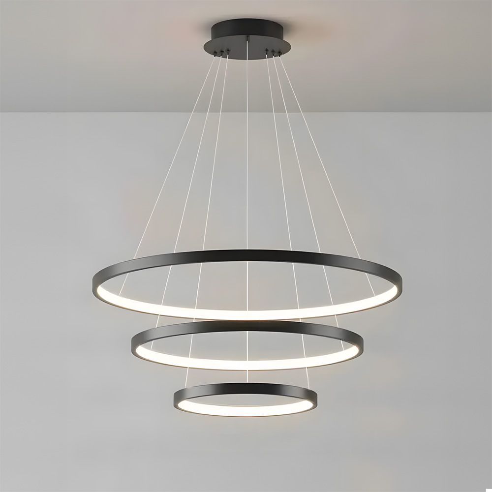 TOOLIGHT hængende loftlampe LHJ013-CP3 LED Sort 61x61x70cm