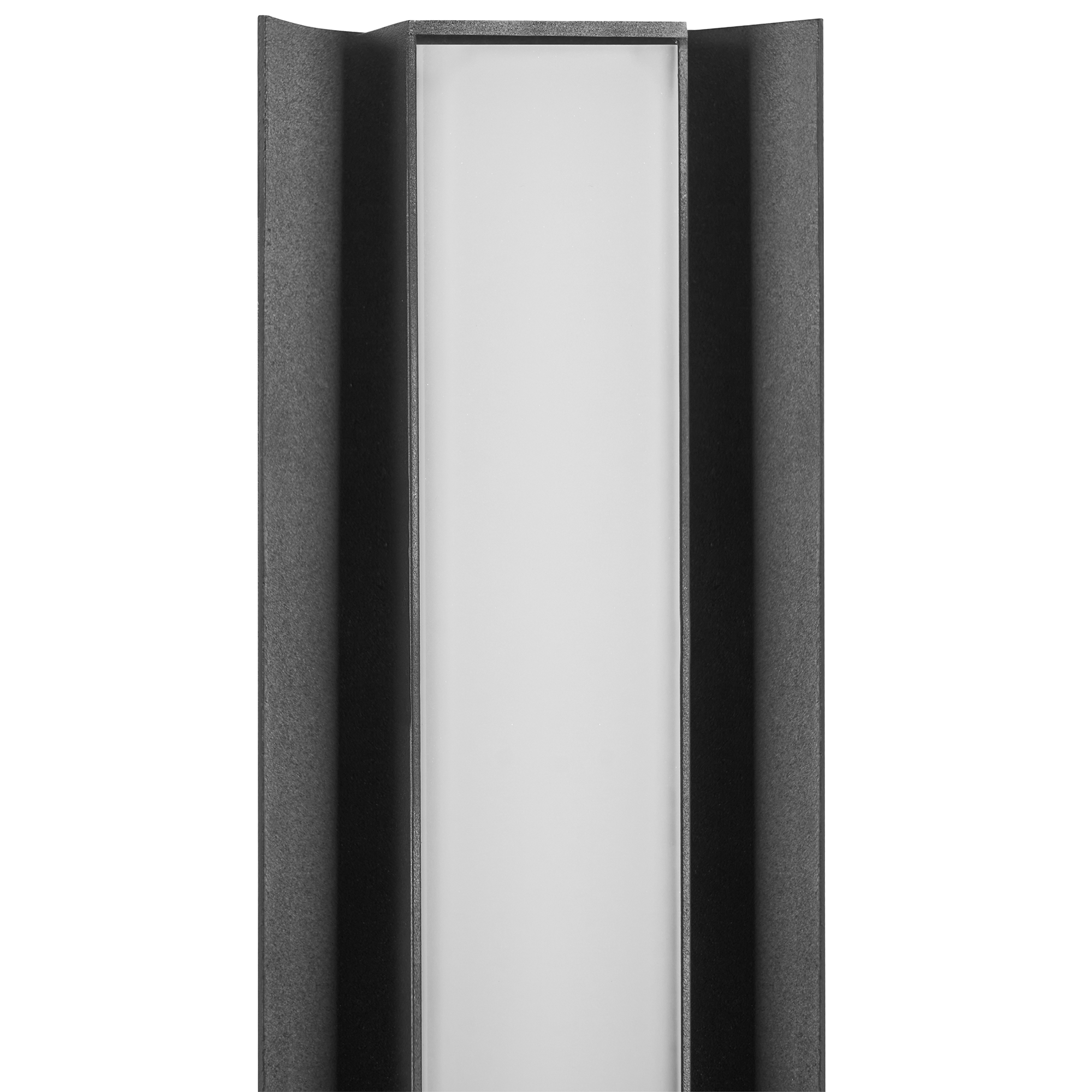 Udendørs LED-væglampe KOROS Sort