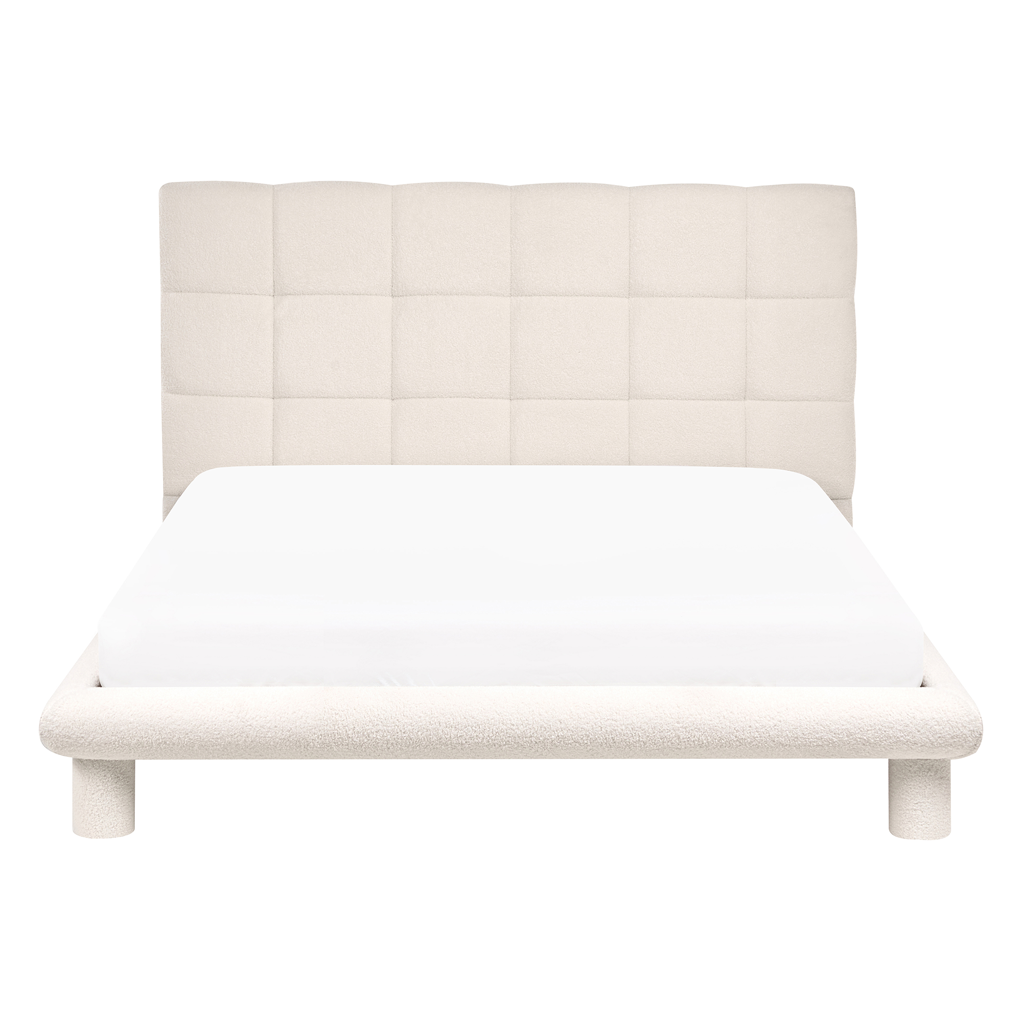 Seng Boucle CRESSAT 140 x 200 cm Cremehvid