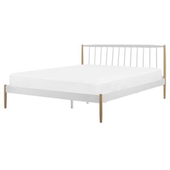 Seng Metal MAURS 160 x 200 cm Hvid