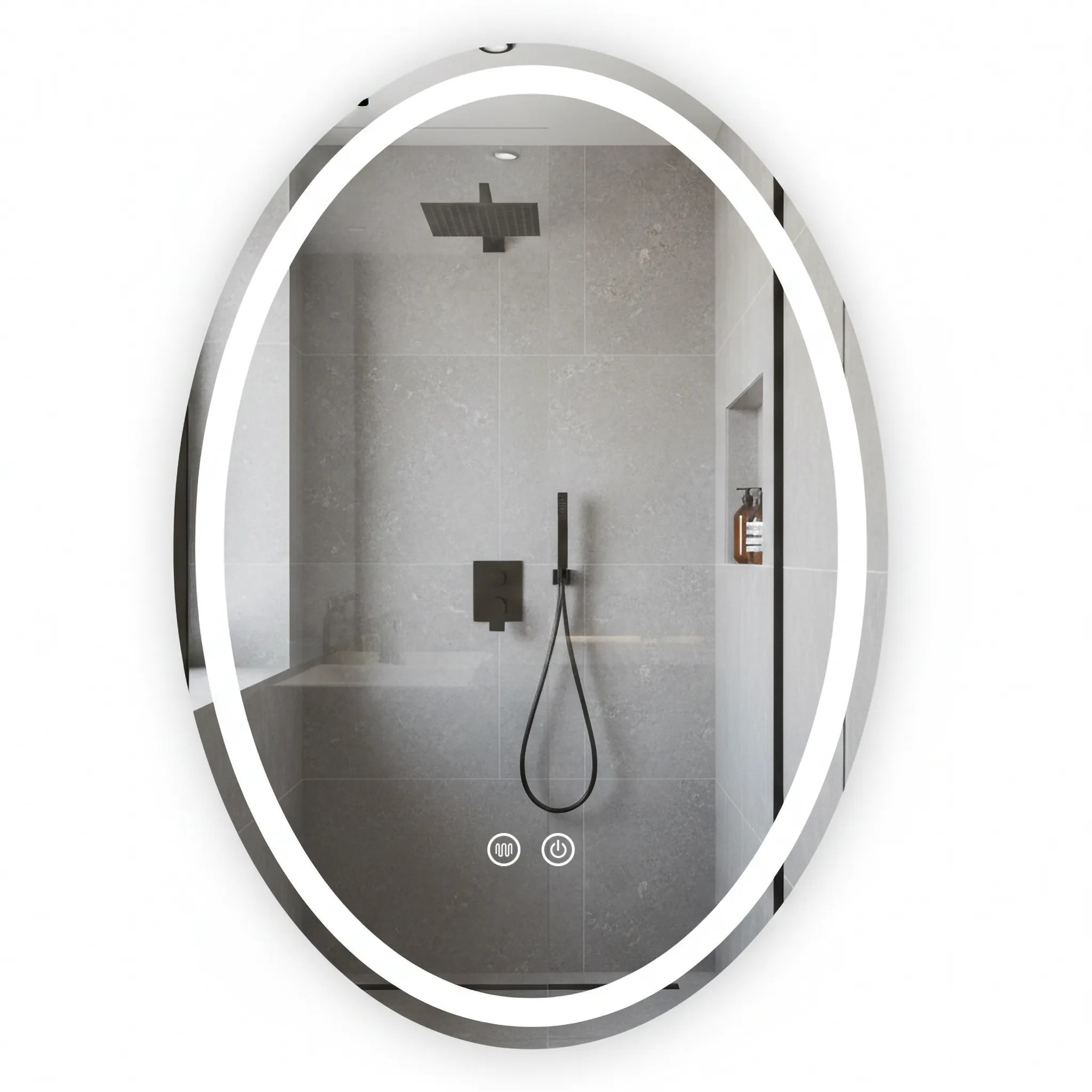 REA spejl Marco 80X60 LED Gennemsigtig 2,5x60x80cm