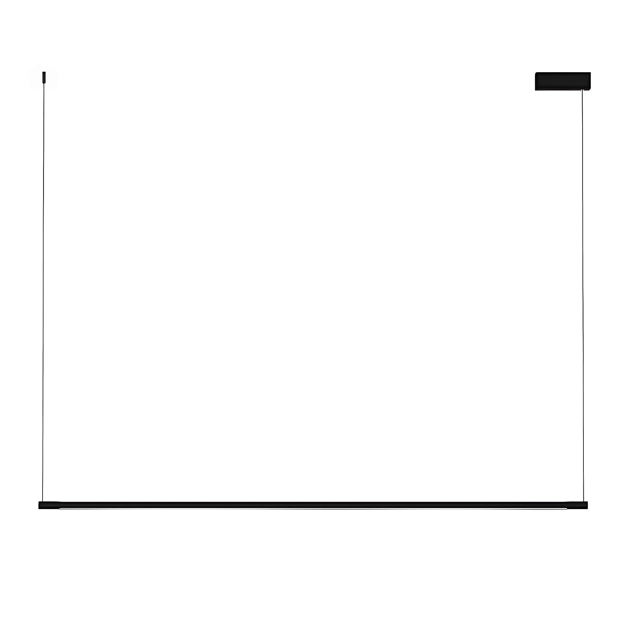 TOOLIGHT hængende loftlampe LHJ032-CP 150cm Sort 150x140x1,5cm
