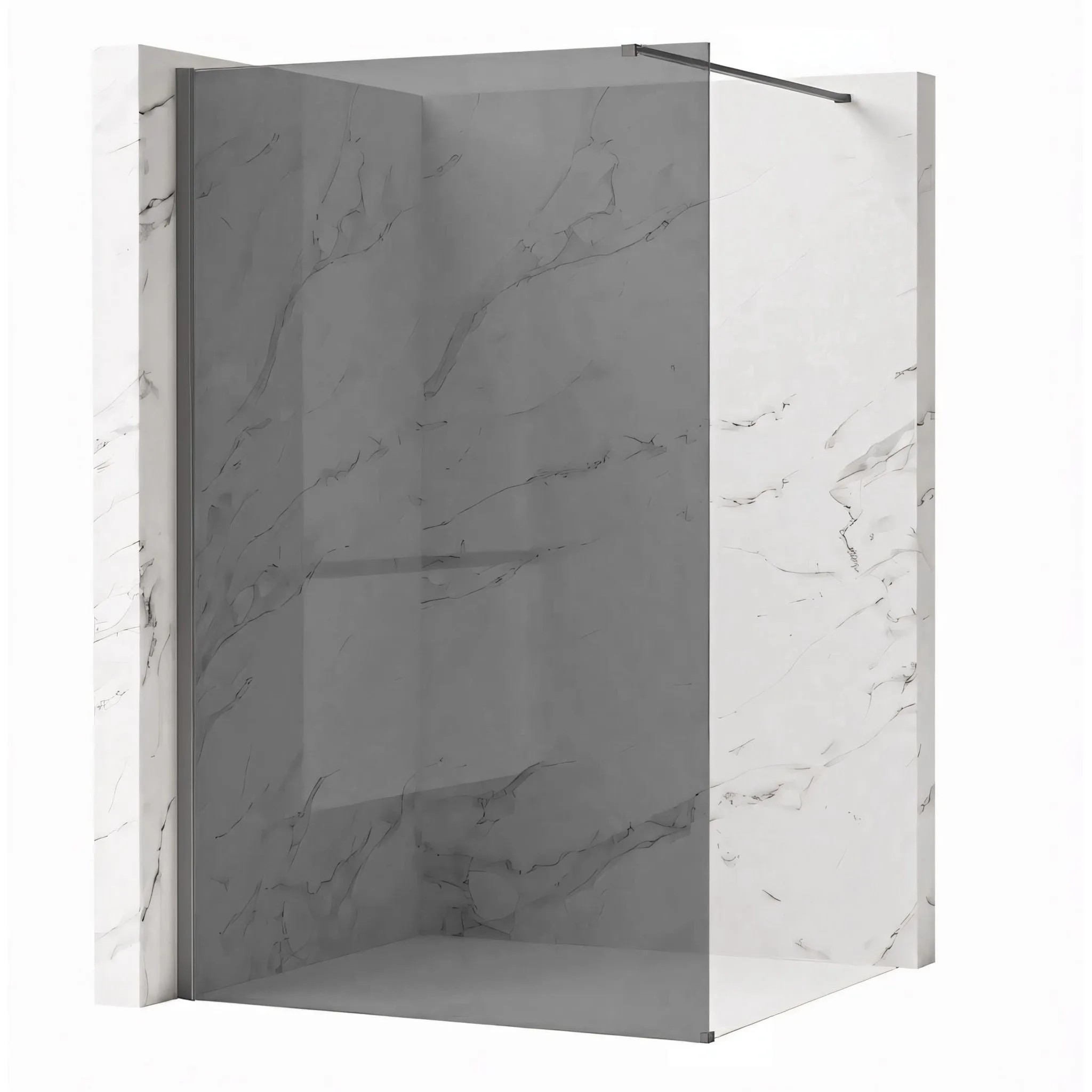 REA brusevæg Flexi Grey 90 Titan, 120x90x195cm