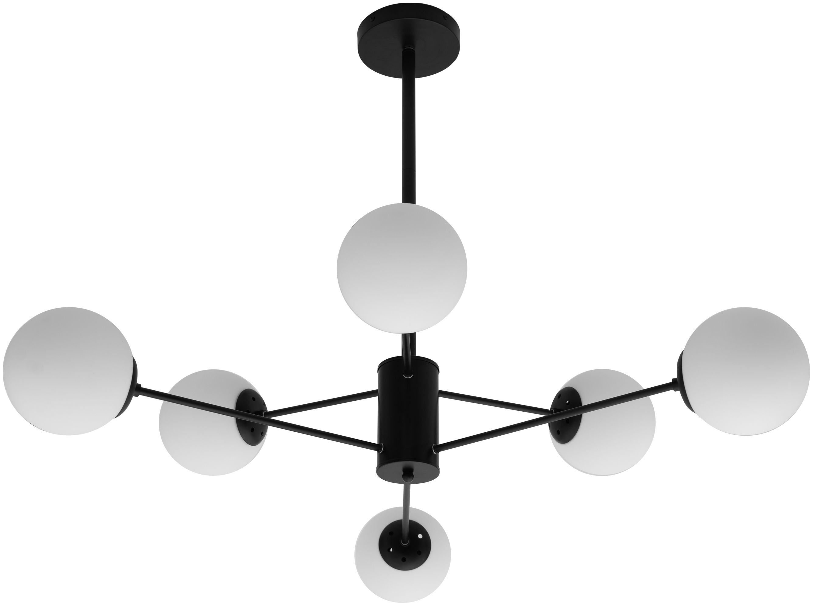 TOOLIGHT hængende loftlampe APP262-6C Hvid 69,5x85x69,5cm