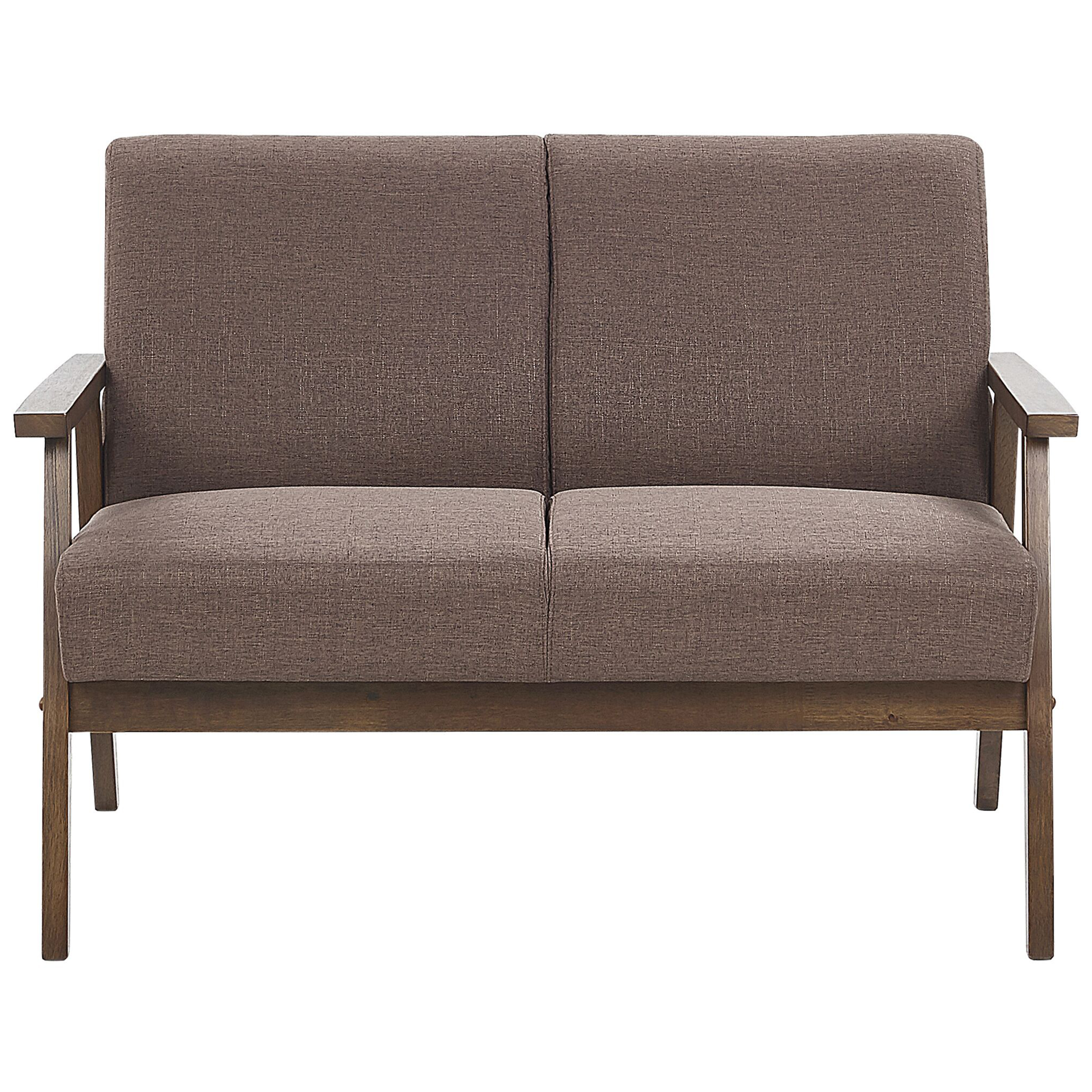 Sofa 2 personers ASNES Brun