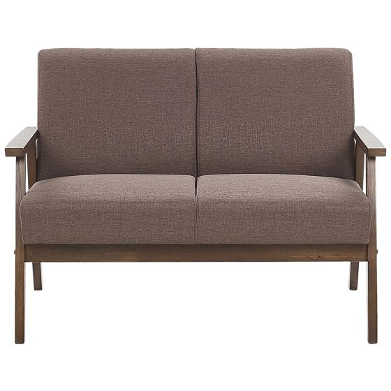 Sofa 2 personers ASNES Brun