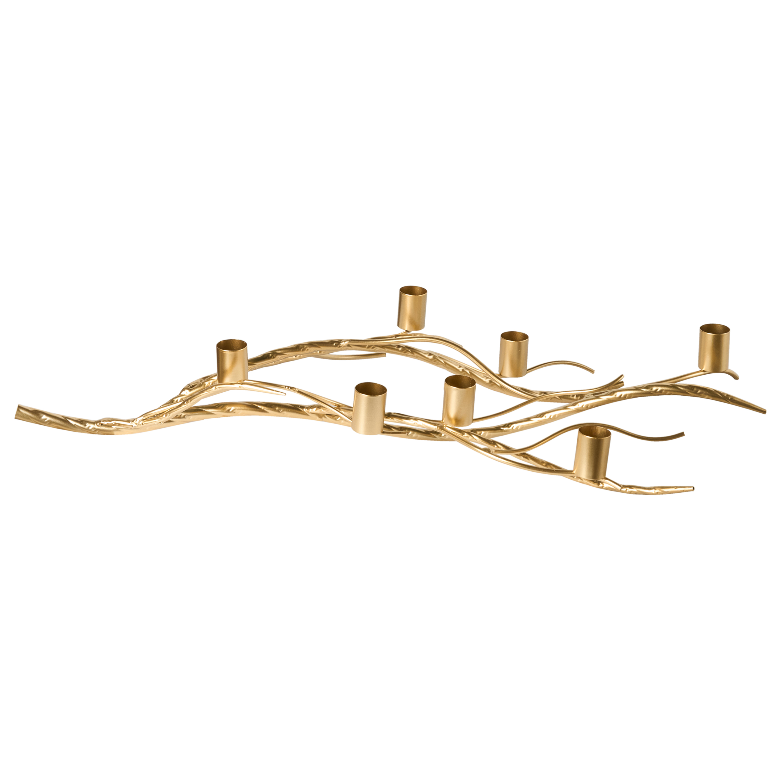 Lysestage ARRENTELA 10 cm Metal Guld