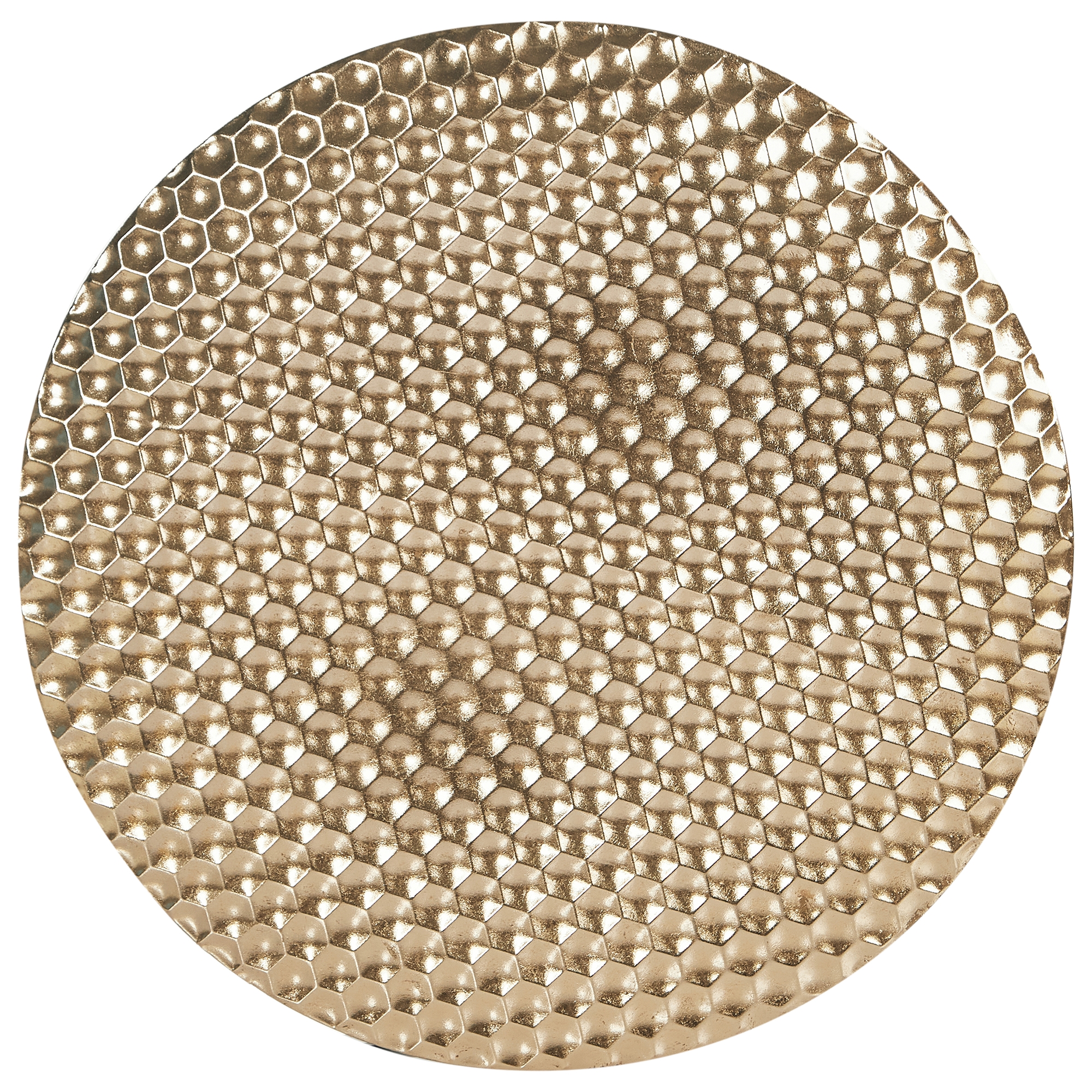 Vægdekoration CAMARATE 60 cm Metal Guld