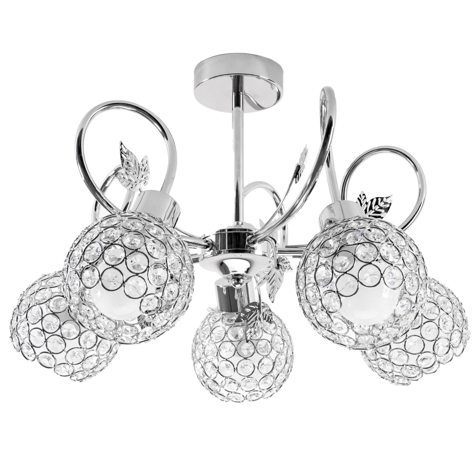 TOOLIGHT loftlampe APP636-5C Grå 50x50x35cm