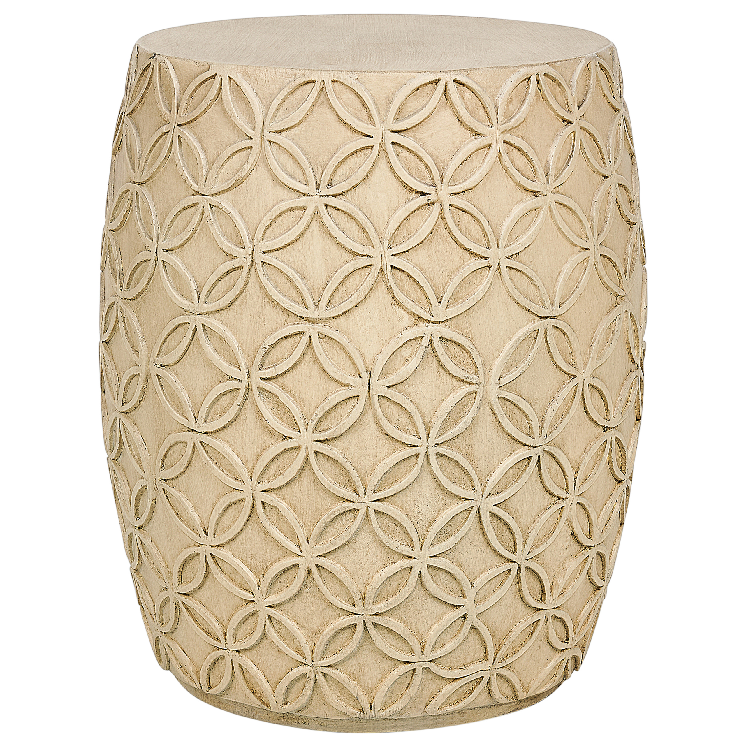 Bord ZOGNO 33 cm 33 cm Lys Beige