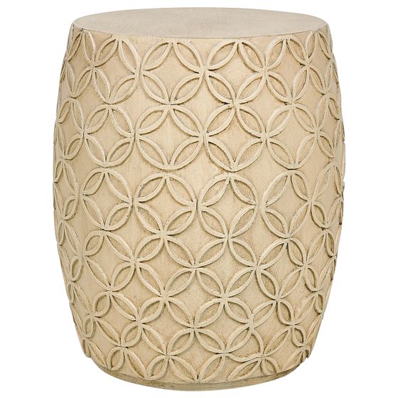 Bord ZOGNO 33 cm 33 cm Lys Beige