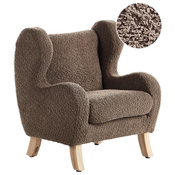 Børnelænestol FARUM Boucle Brun