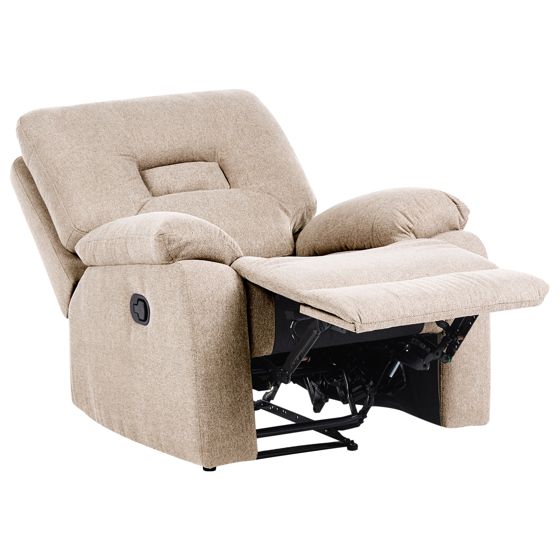 Recliner stol BERGEN Inkl. fodstøtte Beige