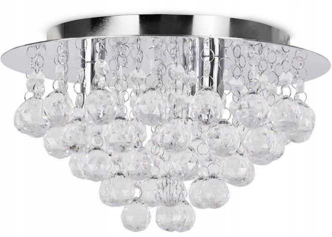 TOOLIGHT loftlampe 392179 30CM Gennemsigtig 30x30x30cm