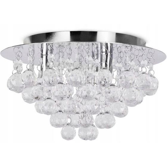 TOOLIGHT loftlampe 392179 30CM Gennemsigtig 30x30x30cm