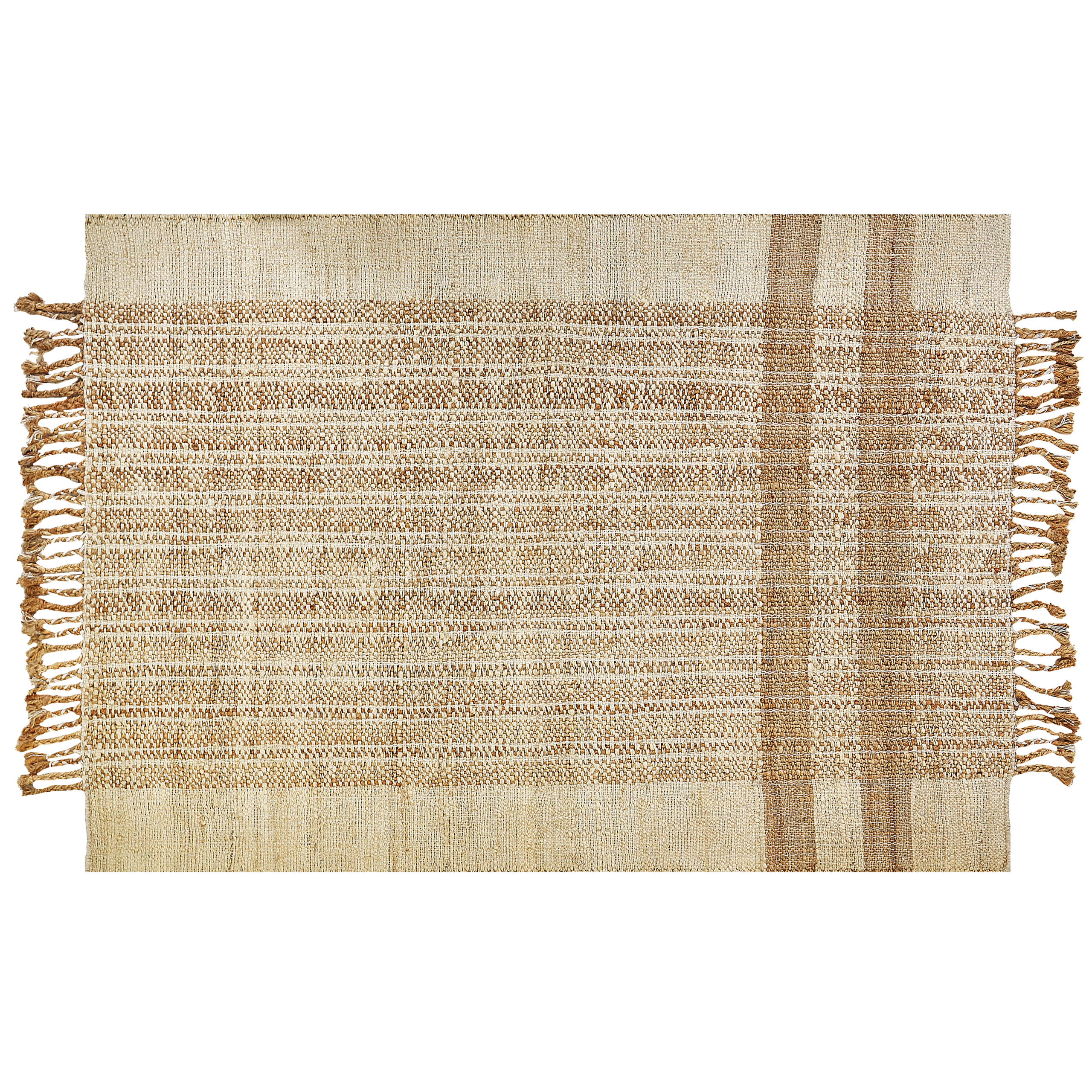Gulvtæppe ORTAOBA Beige 160 x 230 cm Jute