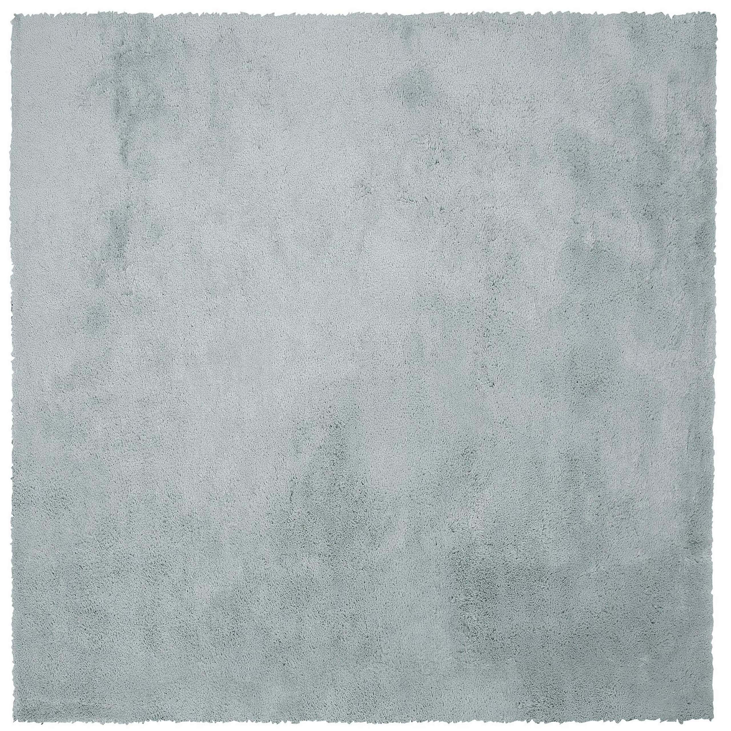 Shaggy gulvtæppe EVREN Mintgrøn 200 x 200 cm