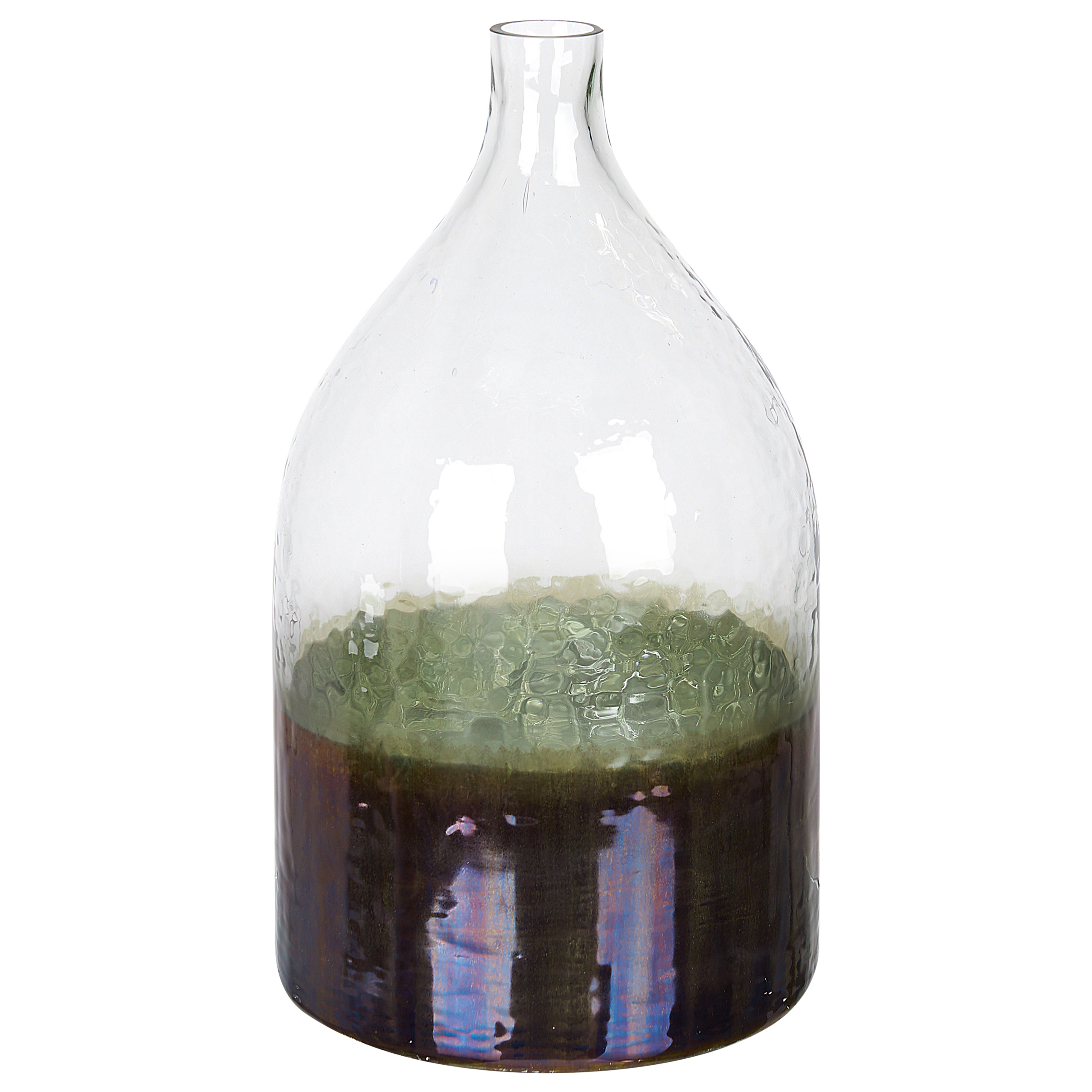 Blomstervase KULCHA 36 cm Glas Multifarvet