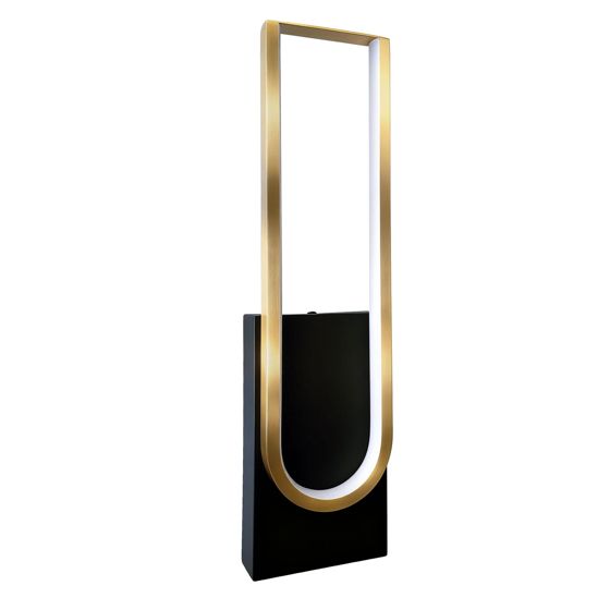 TOOLIGHT væglampe APP1782-W LED Børstet guld 42x11x5cm