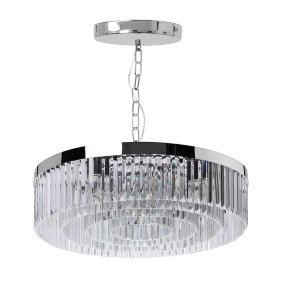 TOOLIGHT hængende loftlampe APP1532-8CP Krom 58x58x66,5cm
