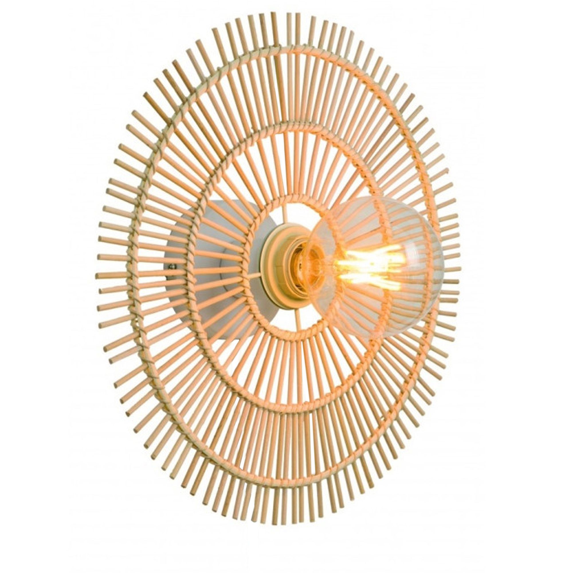 TOOLIGHT væglampe APP1267 BOHO Brun 43x5x43cm