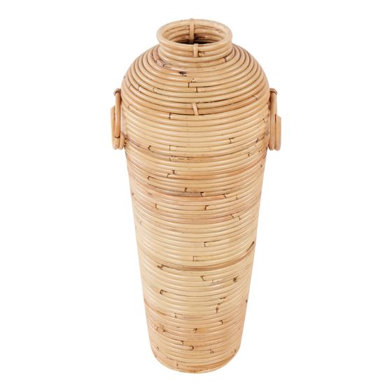 Dekovase ELATIA 50 cm Rattan Naturlig