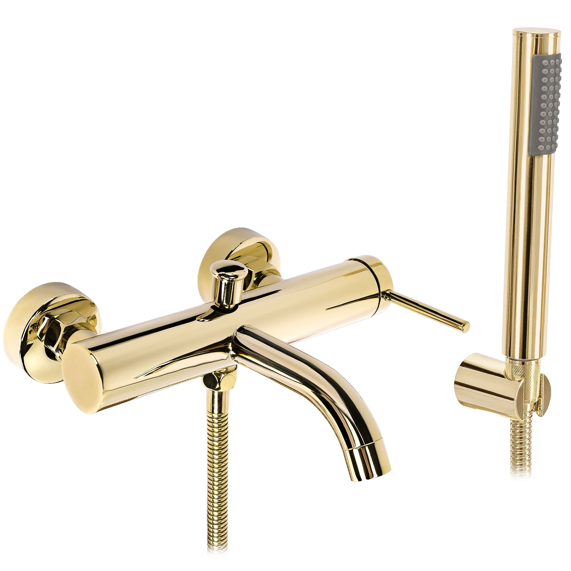 REA badekarsarmatur Spot Guld, 22x23,5x18,5cm