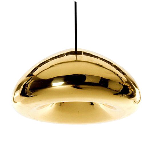 TOOLIGHT hængende loftlampe APP323-1CP Guld 29x29x16,5cm