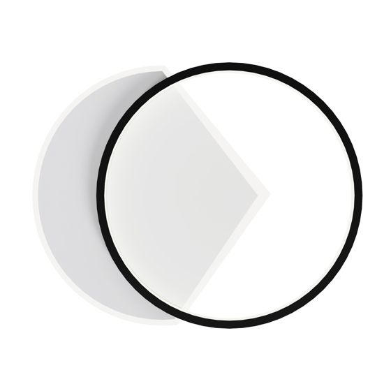 TOOLIGHT væglampe LHJ077-C 50cm LED Hvid/Sort 50x40x20cm