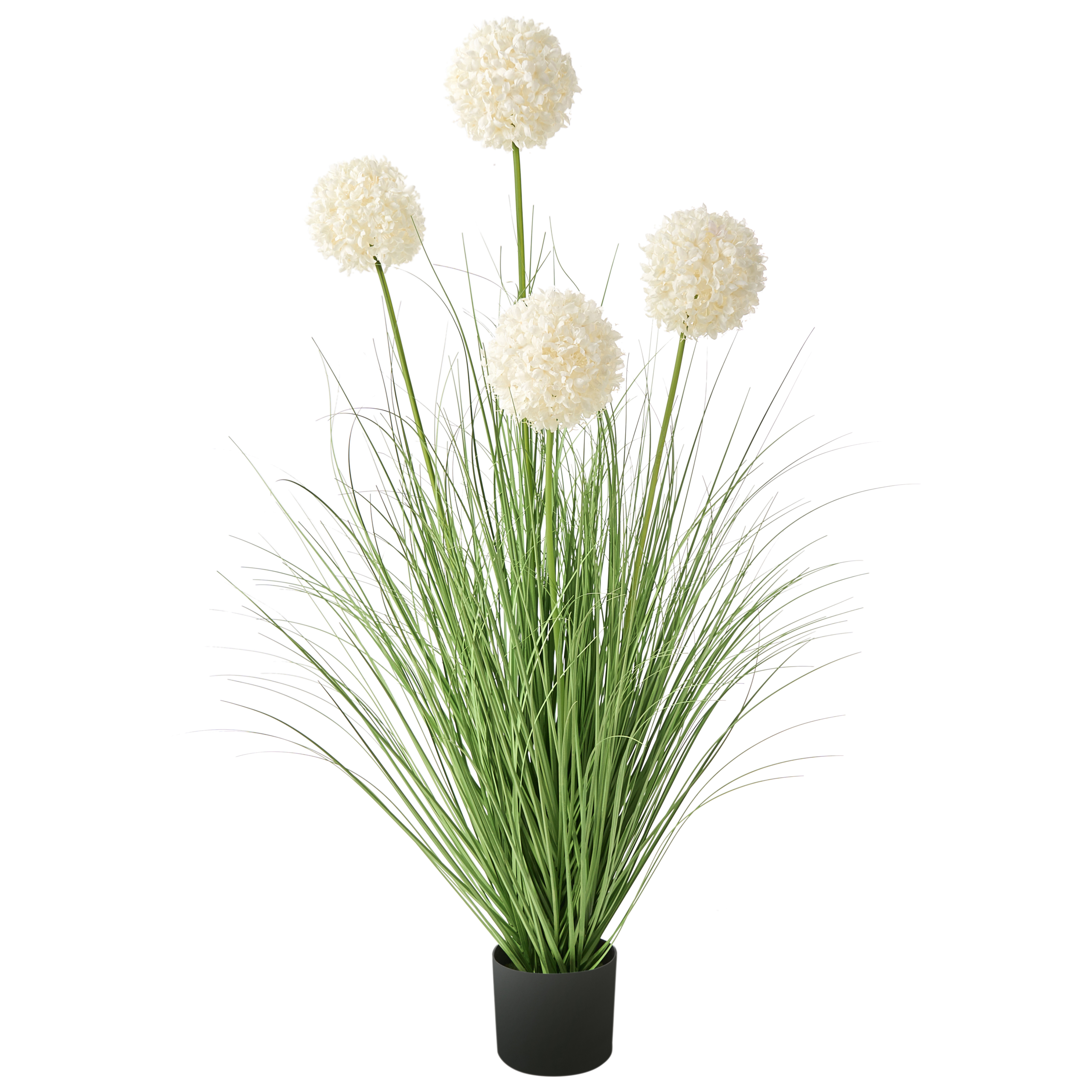 Kunstig plante SNOWBALL BUSH 120 cm Hvid