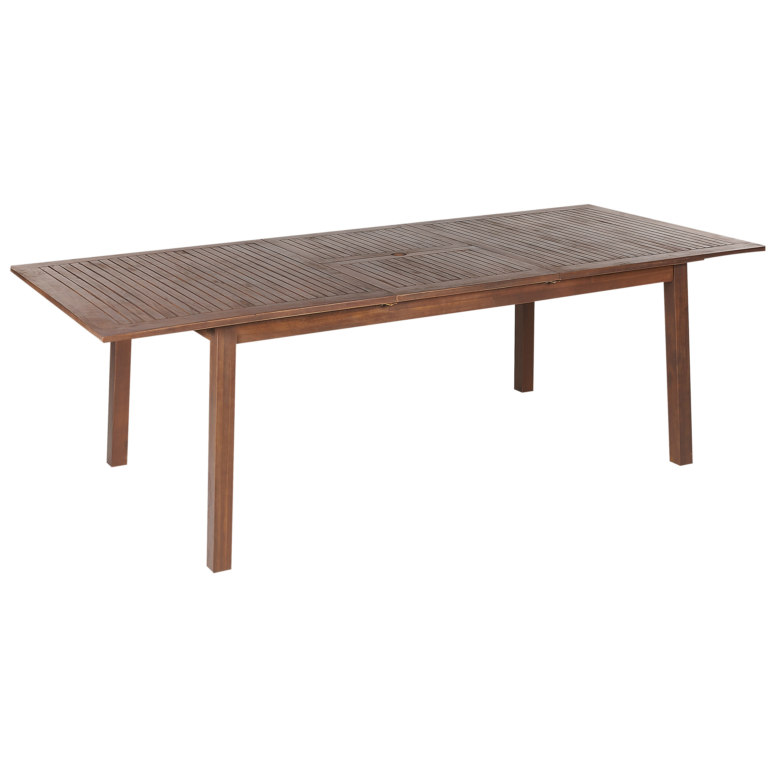 Havebord med udtræk CESANA 180/240 cm 100 cm Akacietræ Mørkebrun