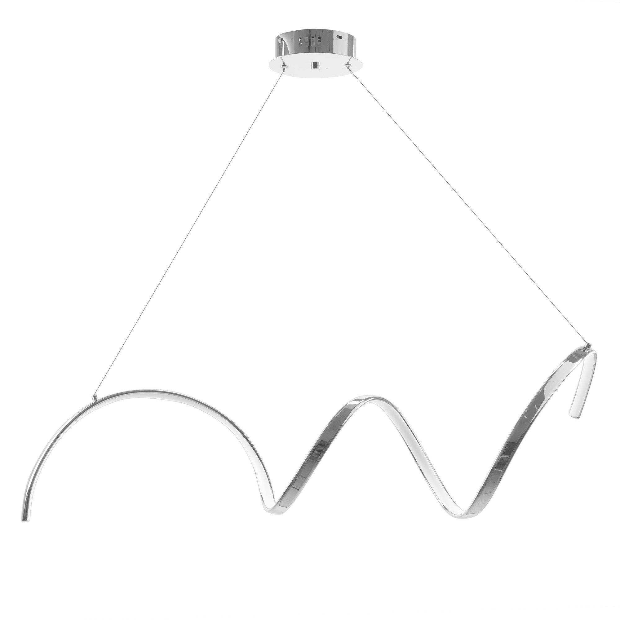 TOOLIGHT hængende loftlampe LHJ025-CP LED Krom 90x30x25cm