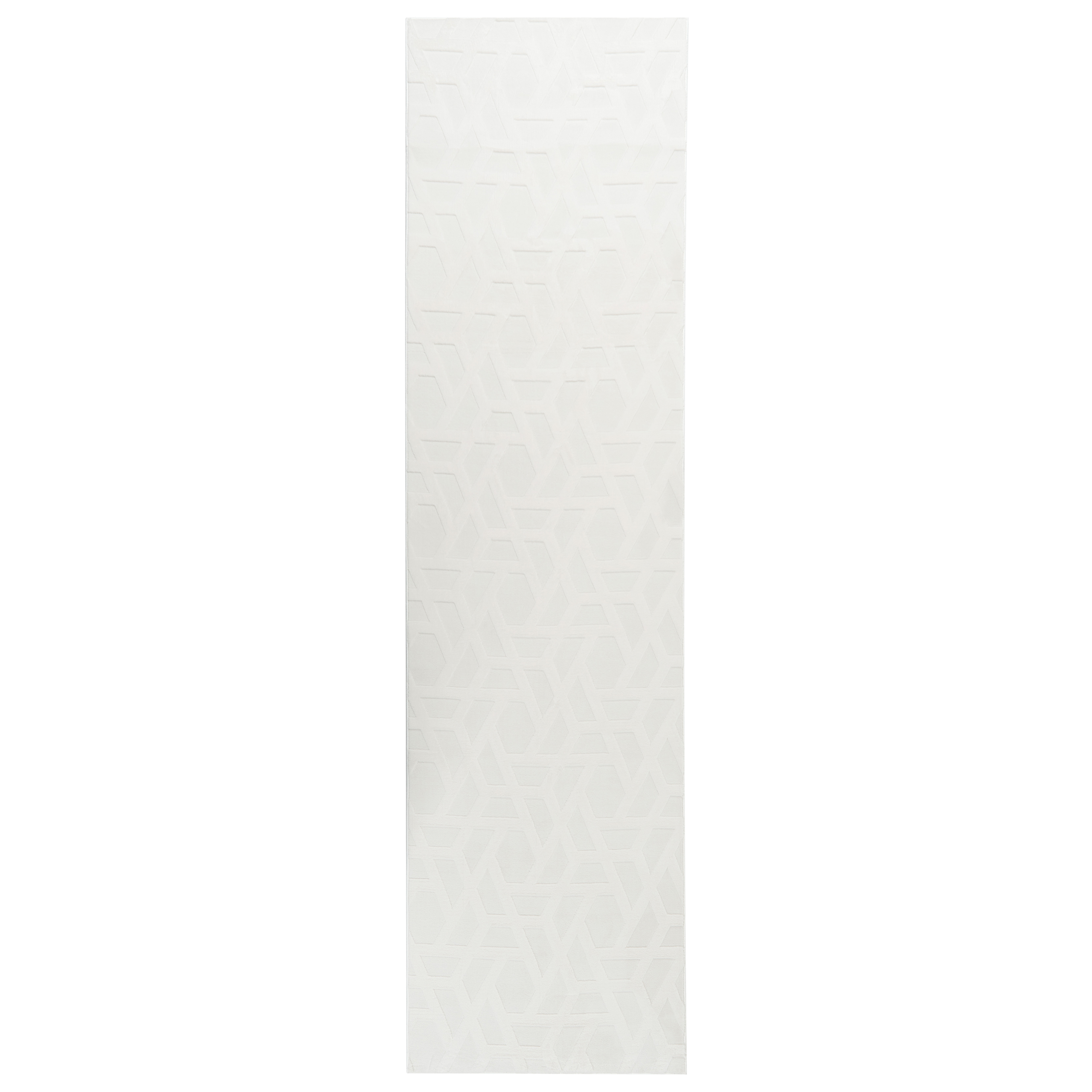 Gulvtæppe ANTERO Cremehvid 80 x 300 cm