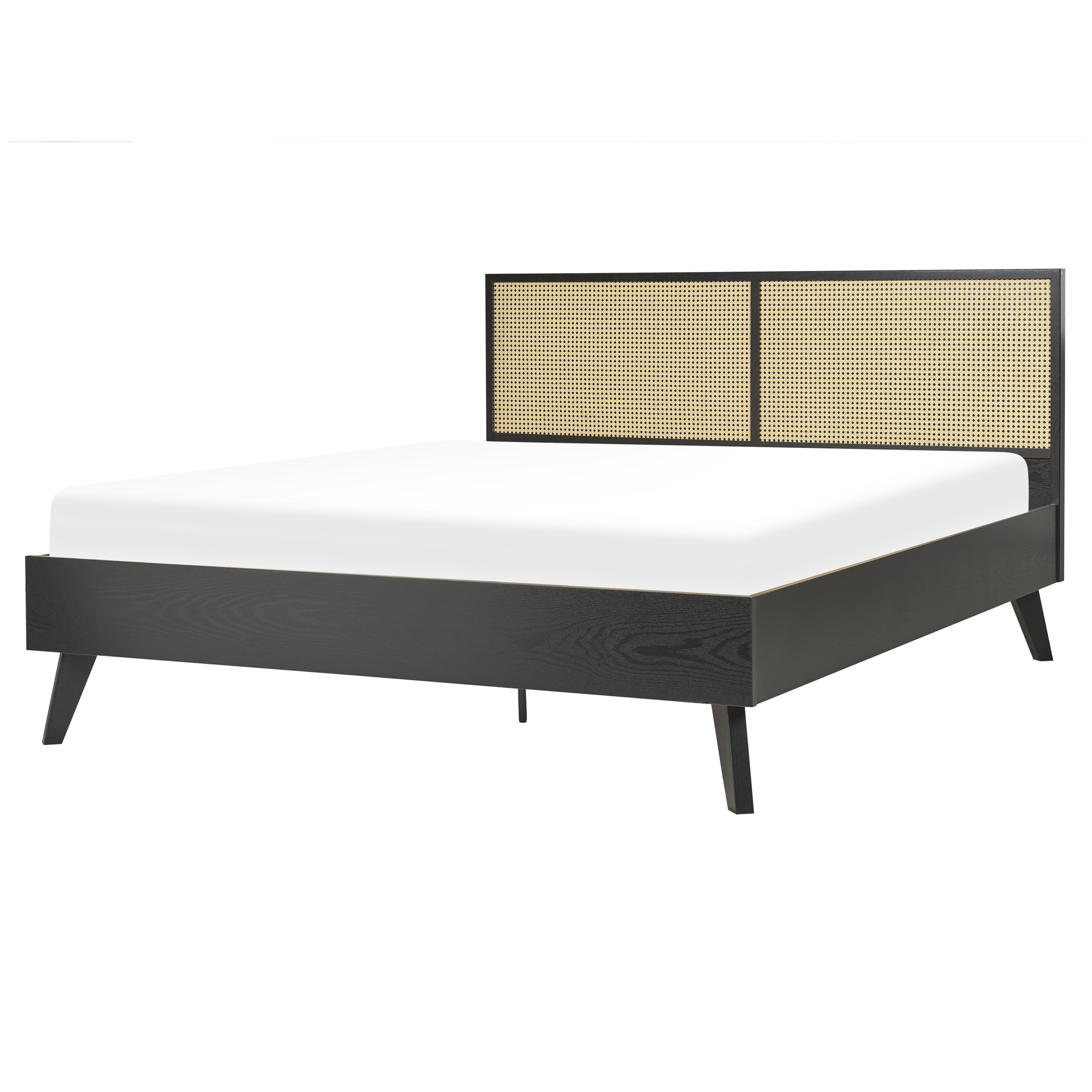 Seng Rattan MONPAZIER 160 x 200 cm Sort