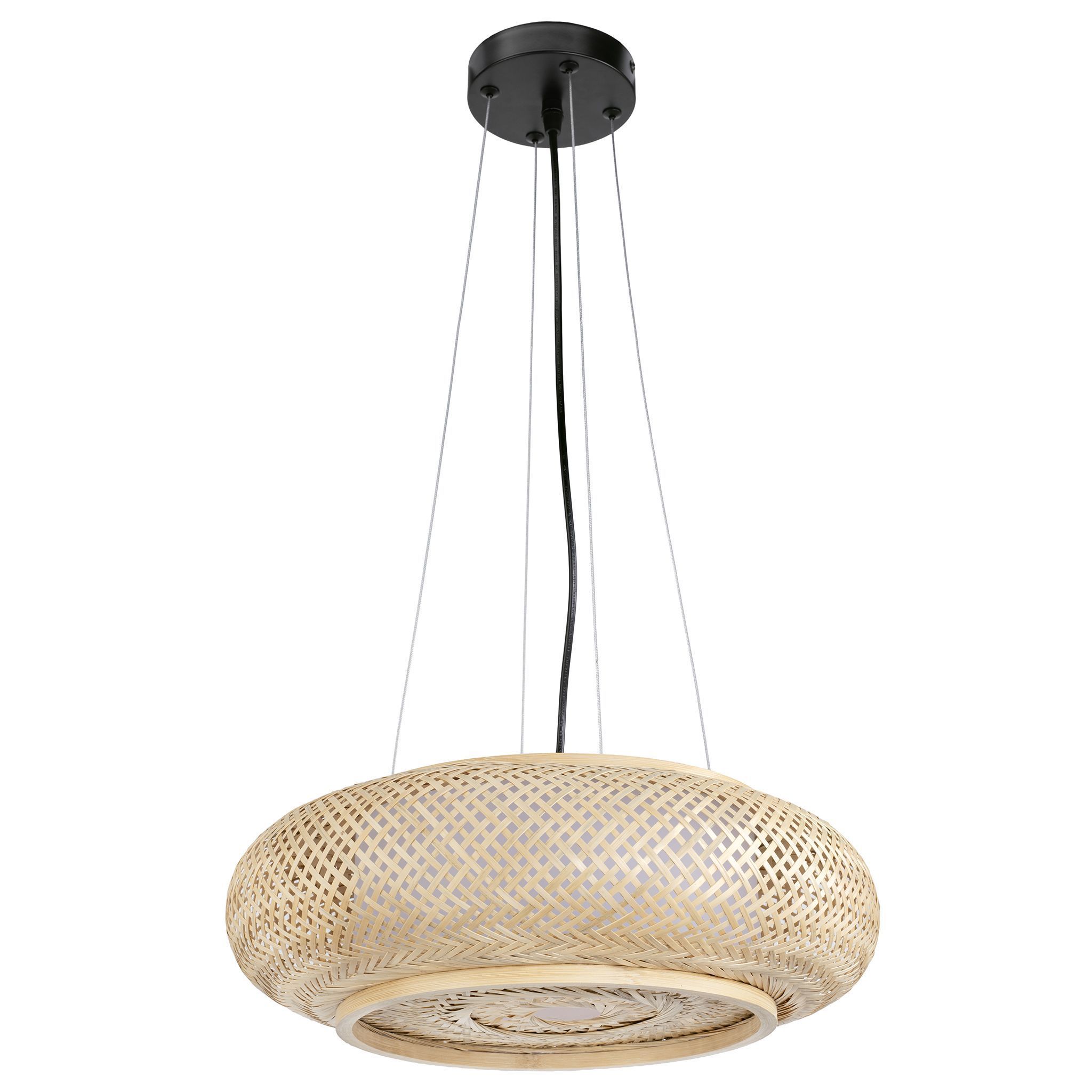 TOOLIGHT hængende loftlampe APP1910-3CP 60cm Sort 13x60x80cm