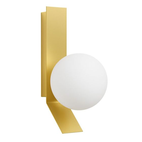 TOOLIGHT væglampe APP1758-1W Hvid/Guld 6x6x38cm