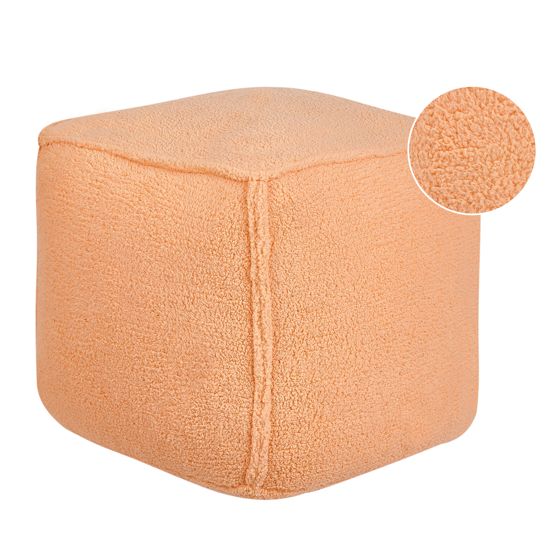 Puf ALIPUR Boucle Orange