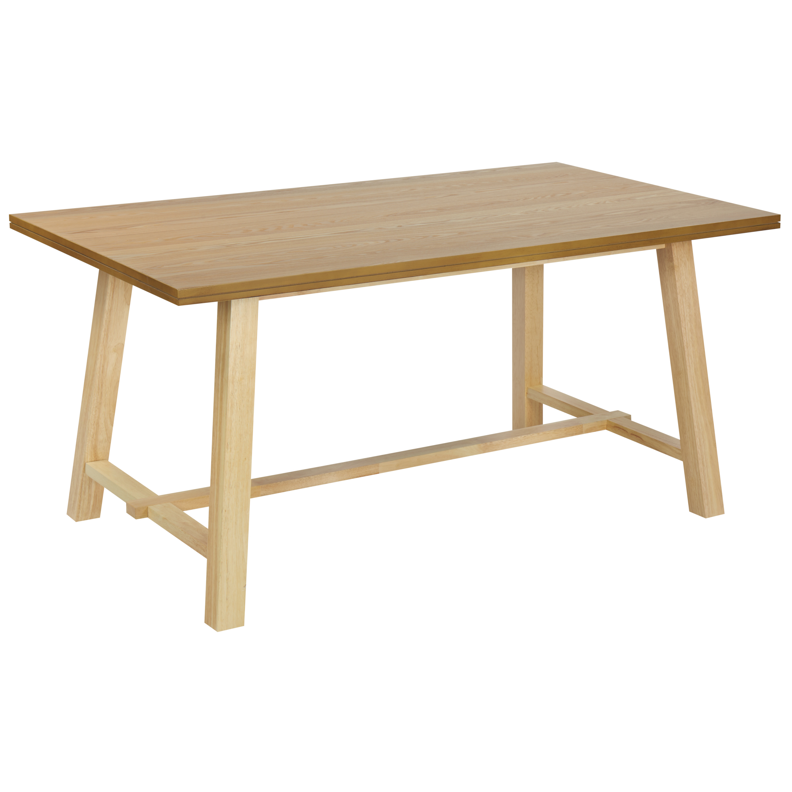 Spisebord BARNES Naturlig ask 160 cm 90 cm