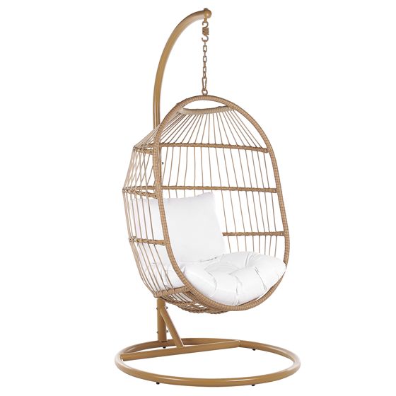 Hængestol med stativ ALBA PE-rattan Naturlig