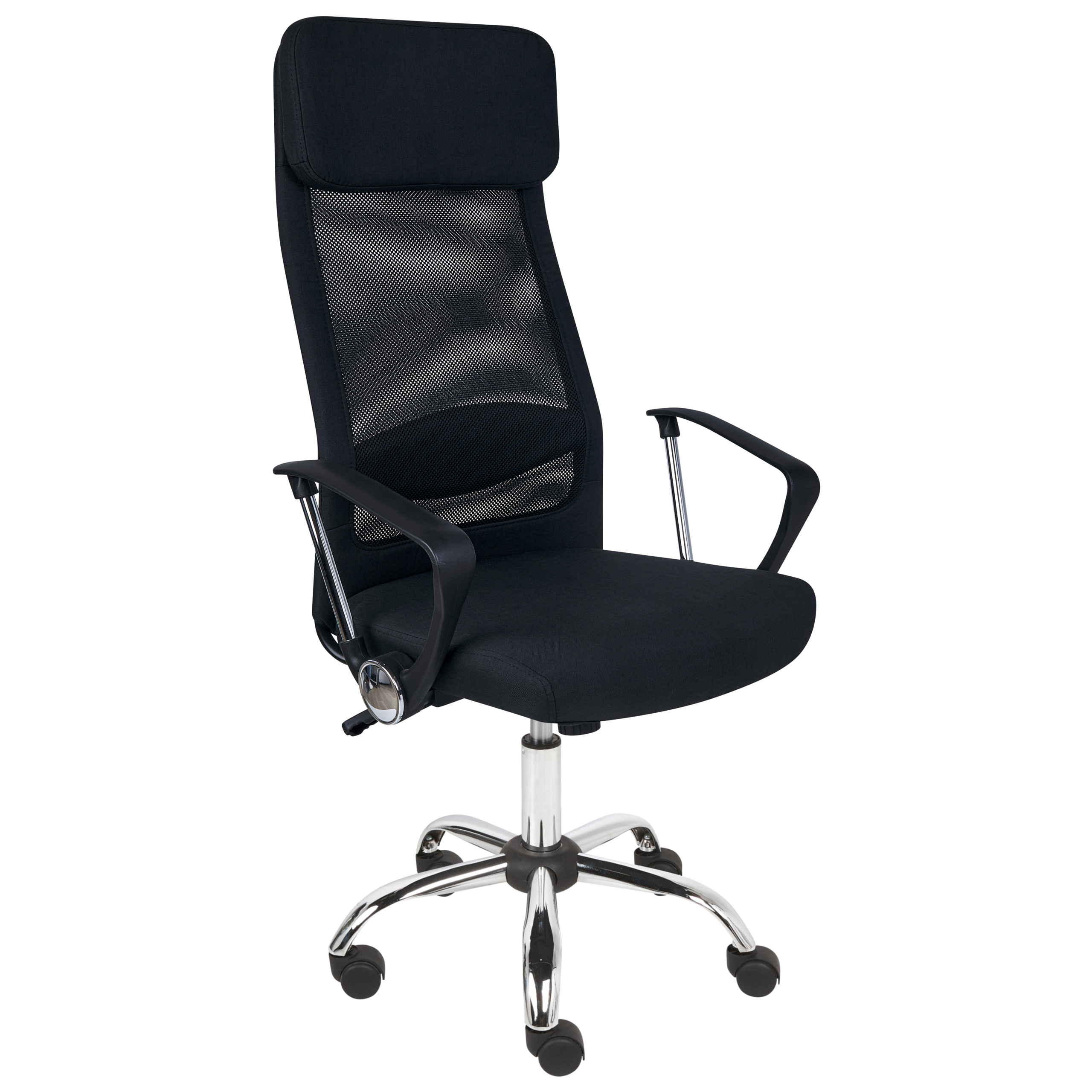 Kontorstol PIONEER II Sort