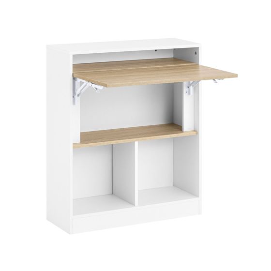 SoBuy Klapbord, kontor, Skrivebord FWT104-WN
