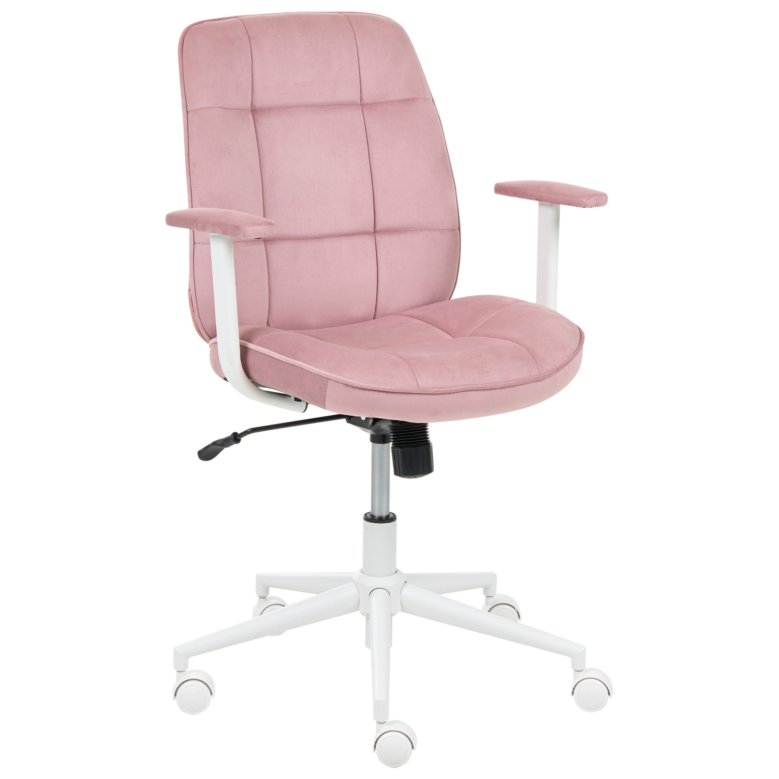 Kontorstol CARLTON Velour Lyserød