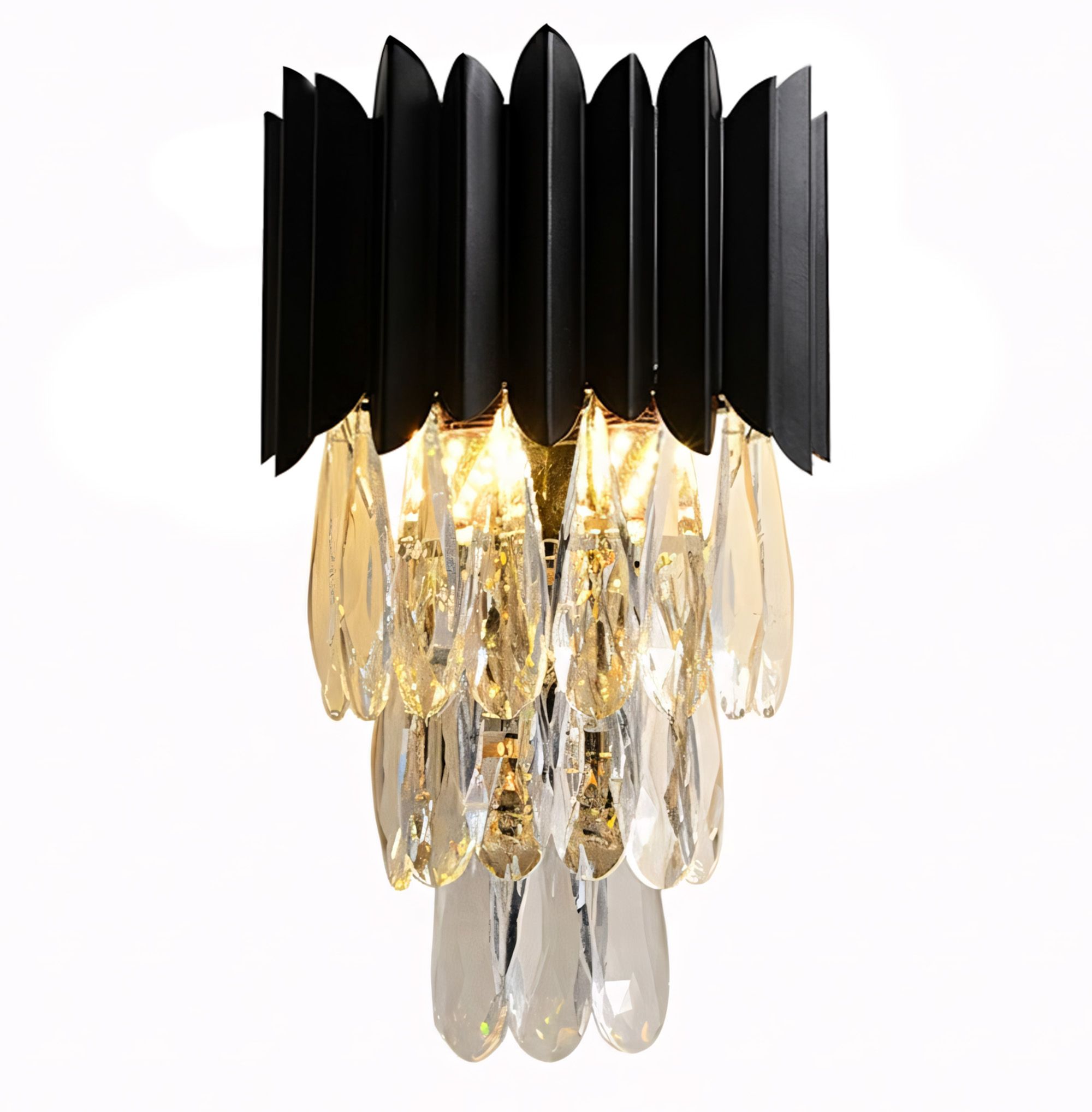 TOOLIGHT væglampe APP1658-1W Sort 36x21x14cm