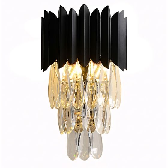 TOOLIGHT væglampe APP1658-1W Sort 36x21x14cm