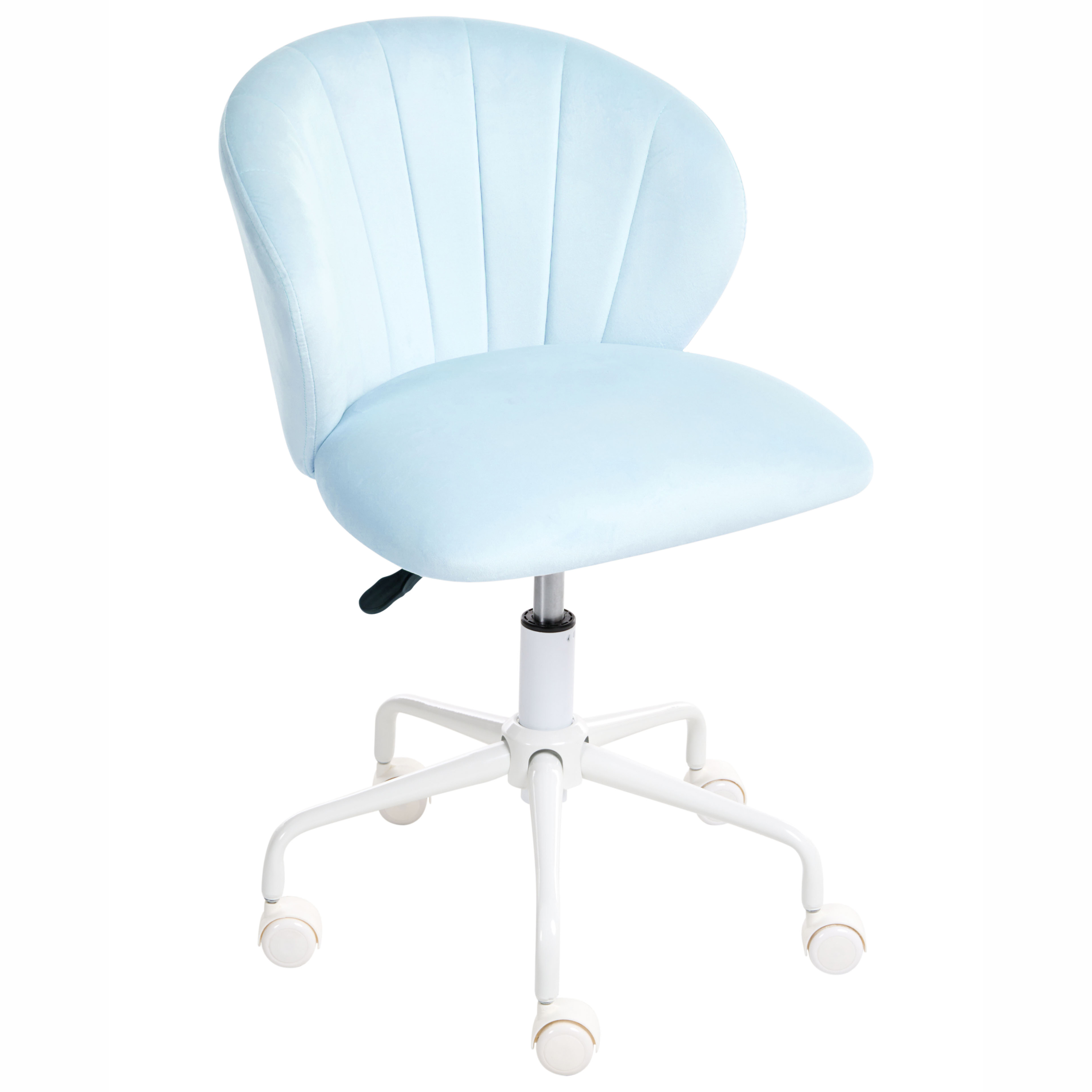 Skrivebordsstol CHEERFUL Velour Himmelblå
