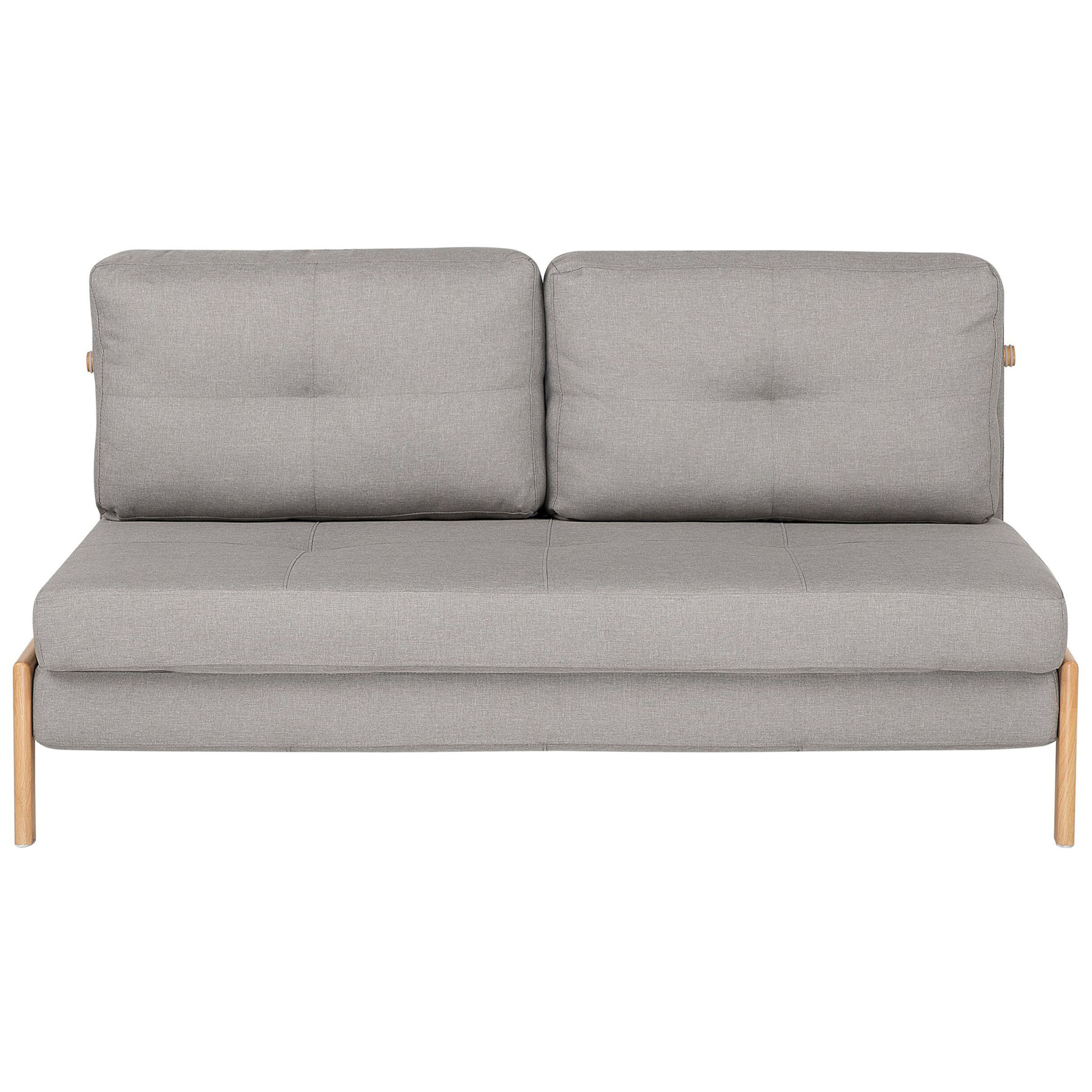 Sovesofa 2 personers EDLAND Lysegrå