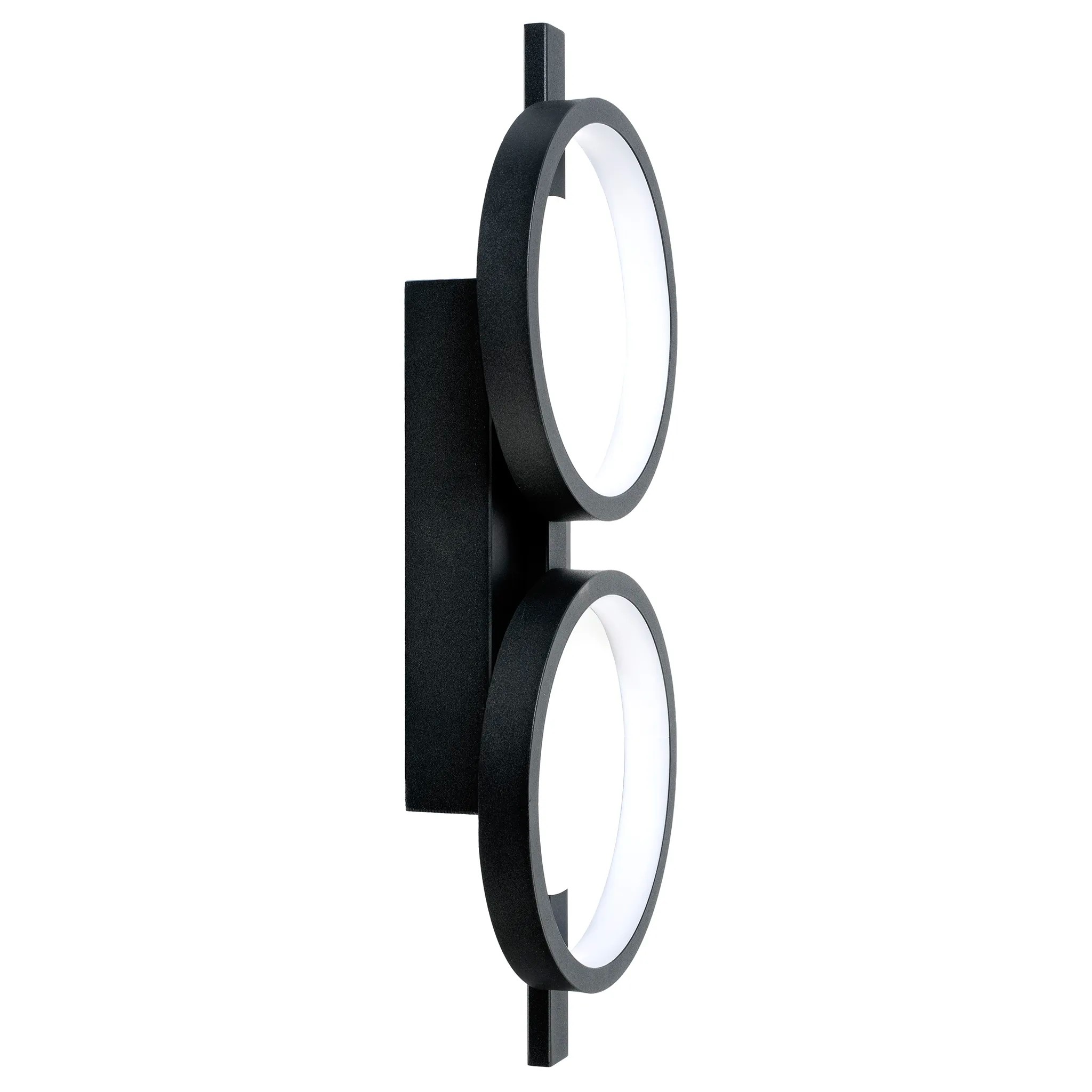 TOOLIGHT væglampe APP1917-W Black LED Sort 16x6,8xcm