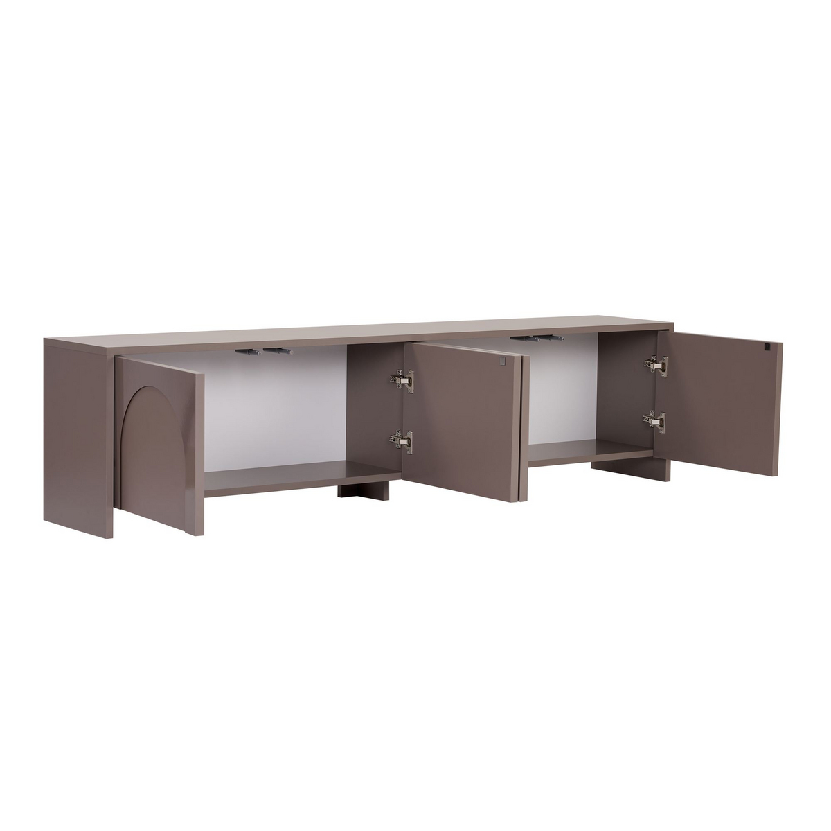 Norda Design Moderne TV-bord, 180 x 45 x 32 cm | 100% melaminbelagt spånplade, 18 mm tyk | stilfuldt og funktionelt design