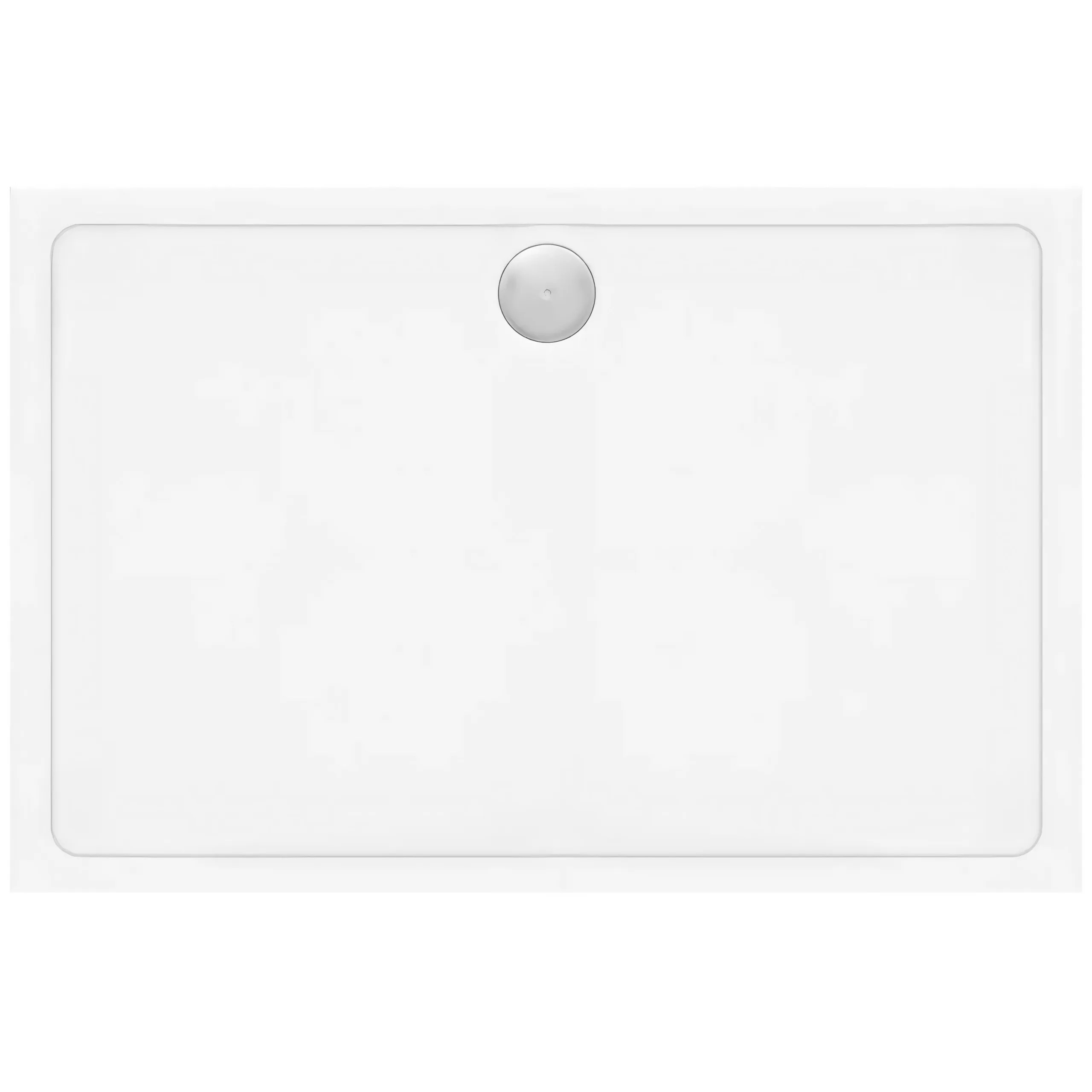 REA brusekar SAVOY 80x100x6CM Hvid, 100x80x6cm